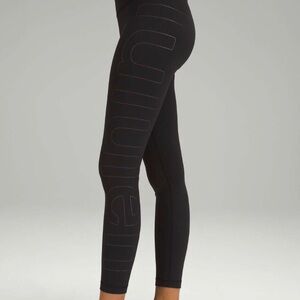 NWT Lululemon Wunder Train High-Rise Tight 25" *Graphic